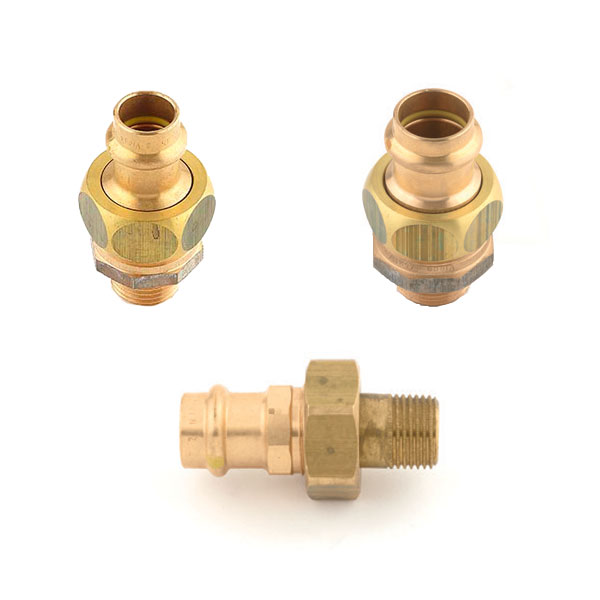 Compression-isolation Fitting, Brass - 510-08X